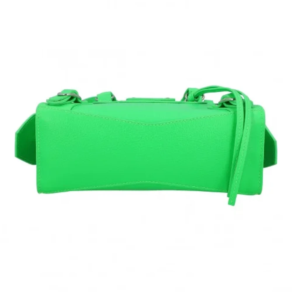 Balenciaga Vintage Pre-owned Leather balenciaga-bags Green Dames