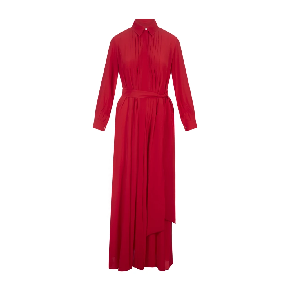 Kiton Maxi Dresses Red Dames