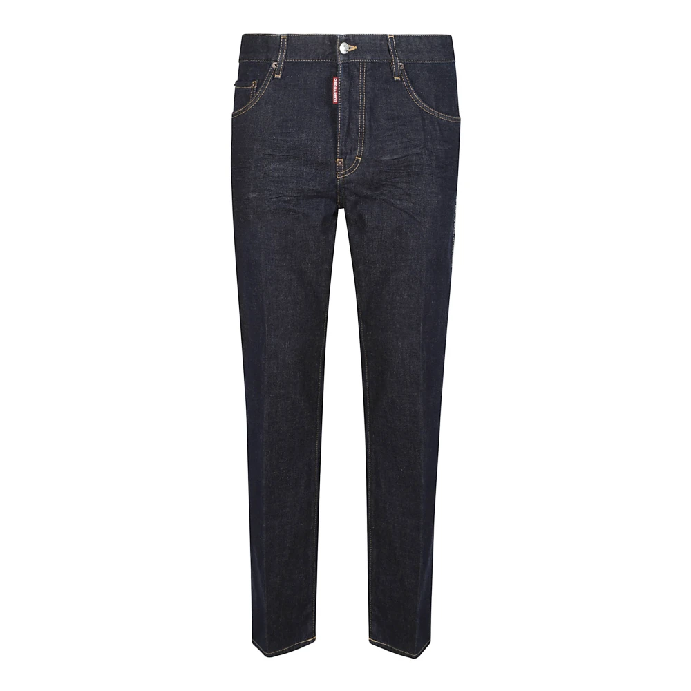 Dsquared2 Blue 642 Jeans - Male - Slim Fit Jeans - Xl - Jeans