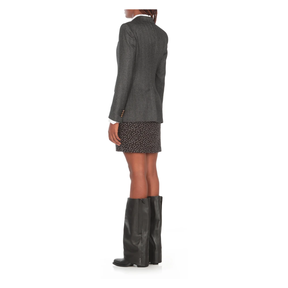 Tagliatore Jassen Zwart Black Dames