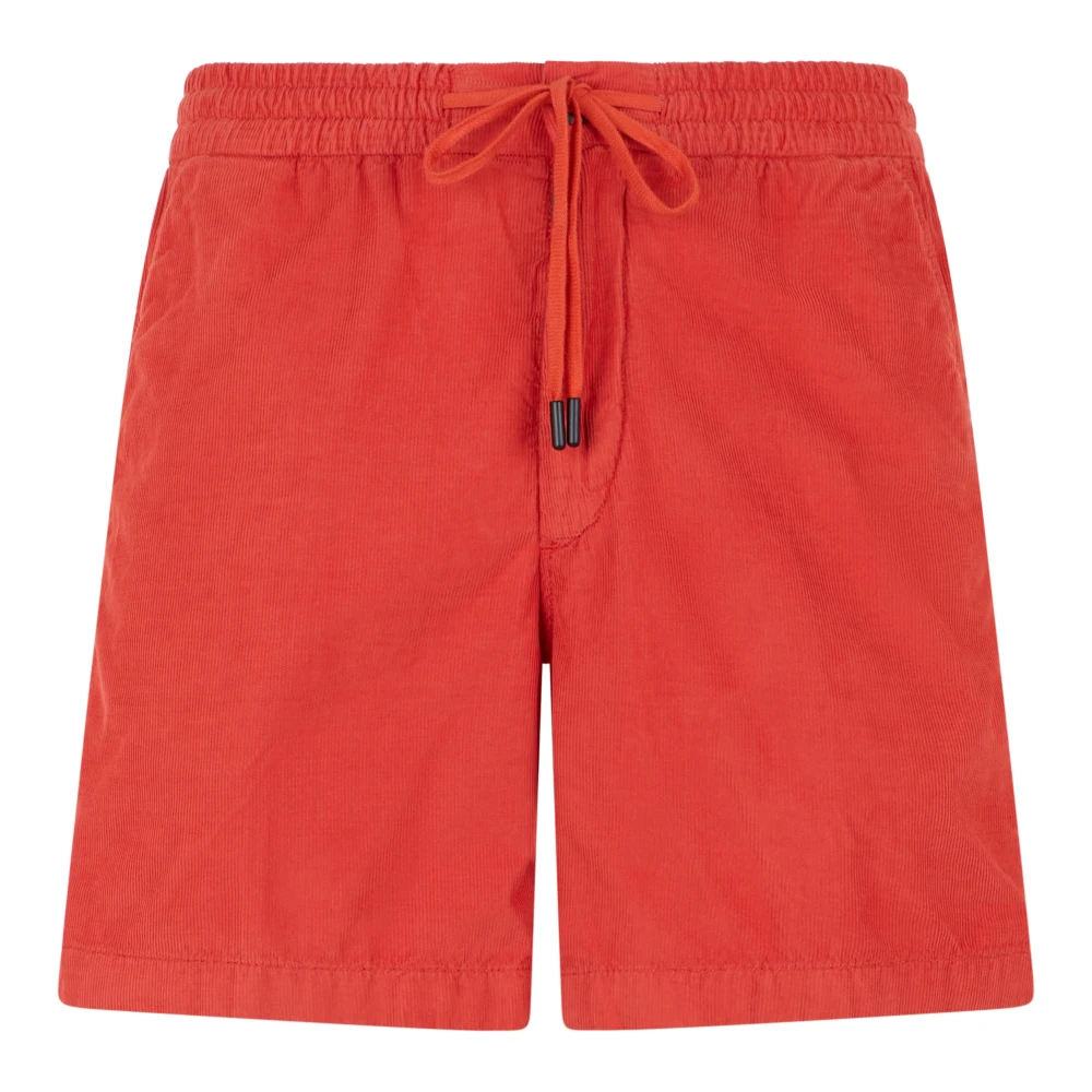 Slowear Uomo Rosso - Bermuda Regular Fit In Velvet - Shorts - W31