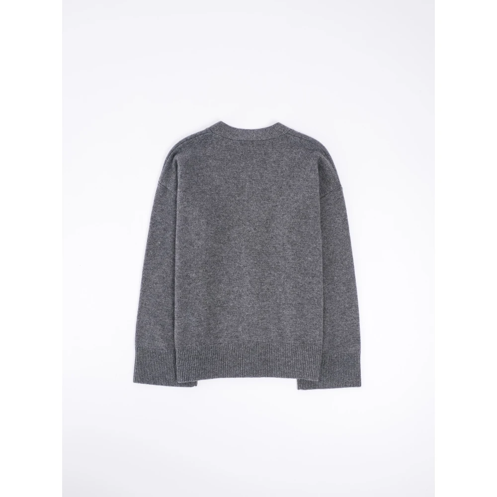Aspesi Luxe Cashmere Vest in Donkergrijs Gray Heren