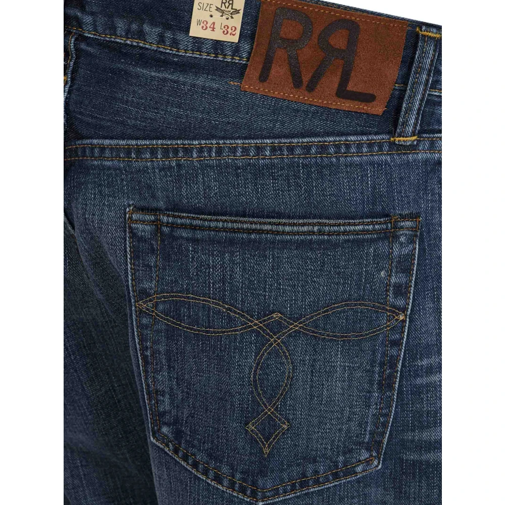 Ralph Lauren RRL Jeans Blauw Blue Heren
