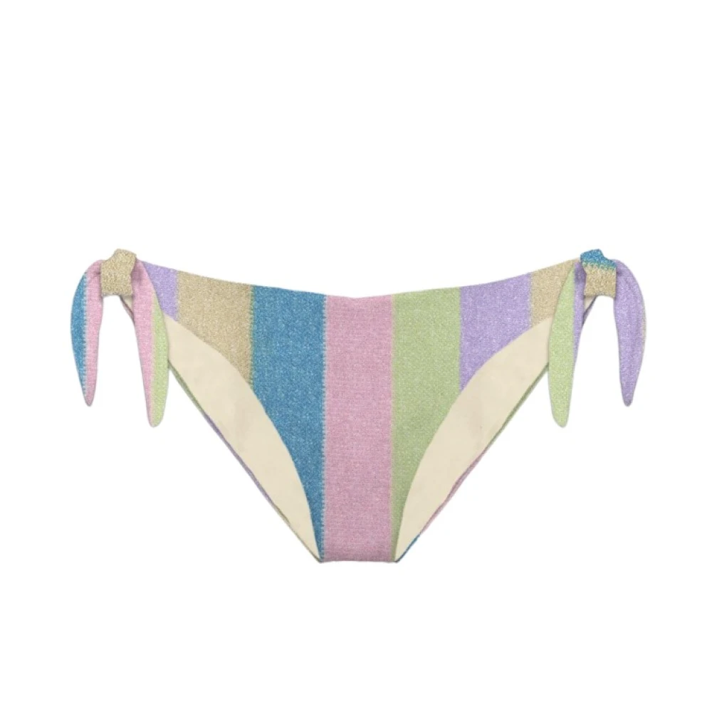 Mc2 Saint Barth Women's Multicolor Colorful Sea Clothing With Fringes - Bikinis - M - Swimwear