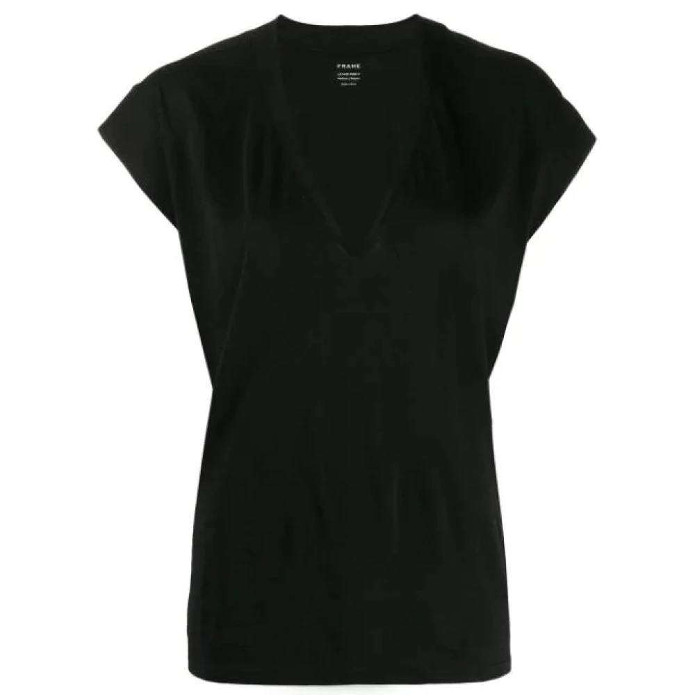 Frame Mid Rise Vintage Jeans Black Dames