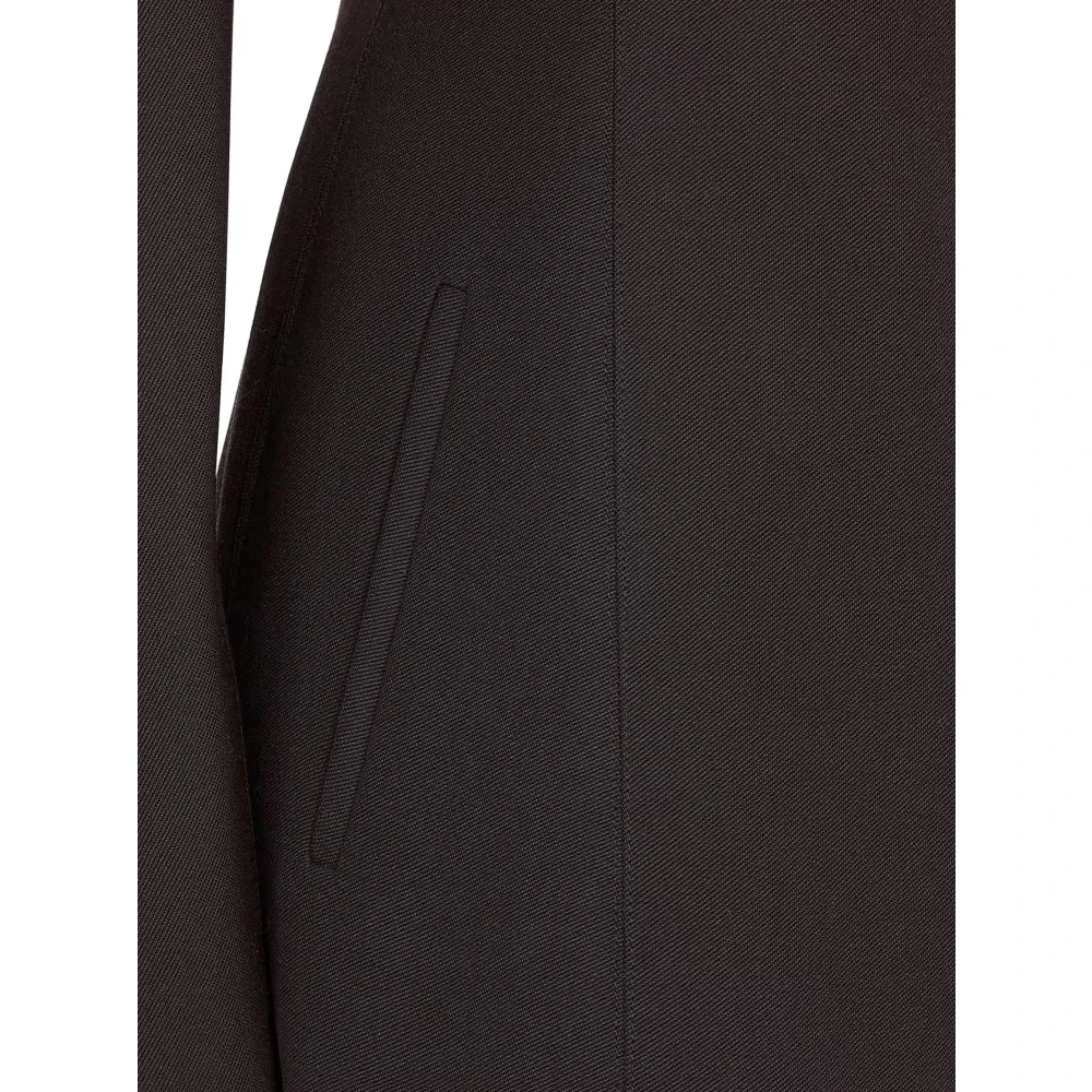 Fendi Kimono Mouwen Wollen Blazer Purple Dames