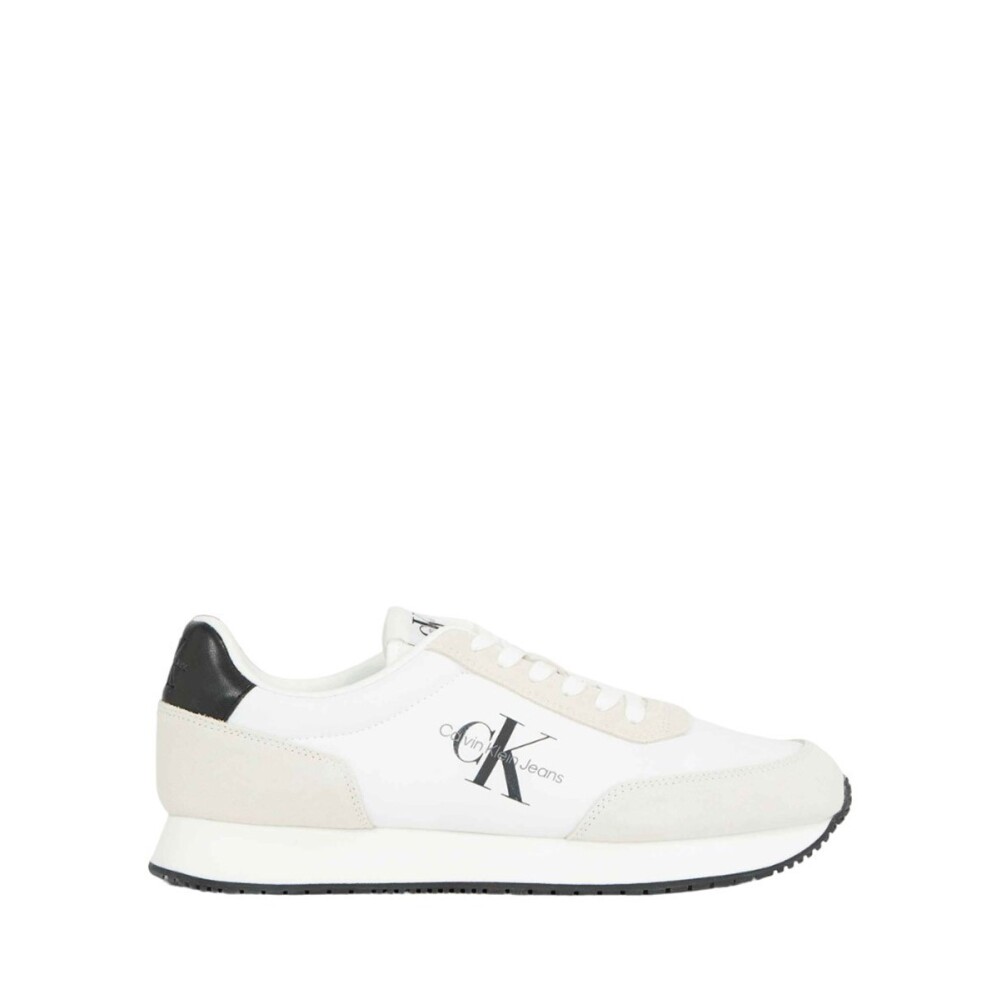 Sneakers Casuales Blancas de Hombre en Textil Calvin Klein Jeans