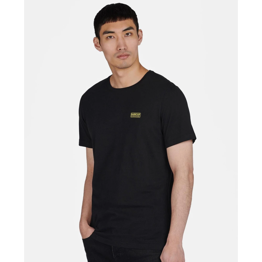 Barbour Slim Fit Logo T-shirt Black Heren