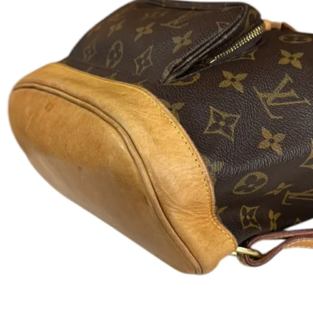 Louis Vuitton Vintage Pre-owned Canvas backpacks Brown Dames