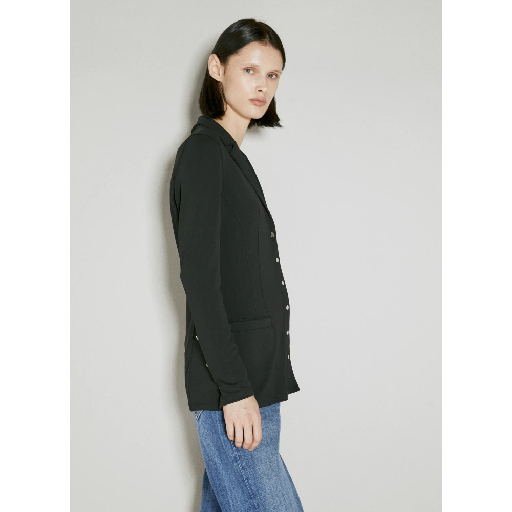 Paco Rabanne Blazer Style Shirt Black Dames