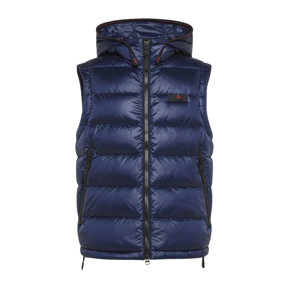 Peuterey Scheurbestendige Ripstop Vest Blue Heren