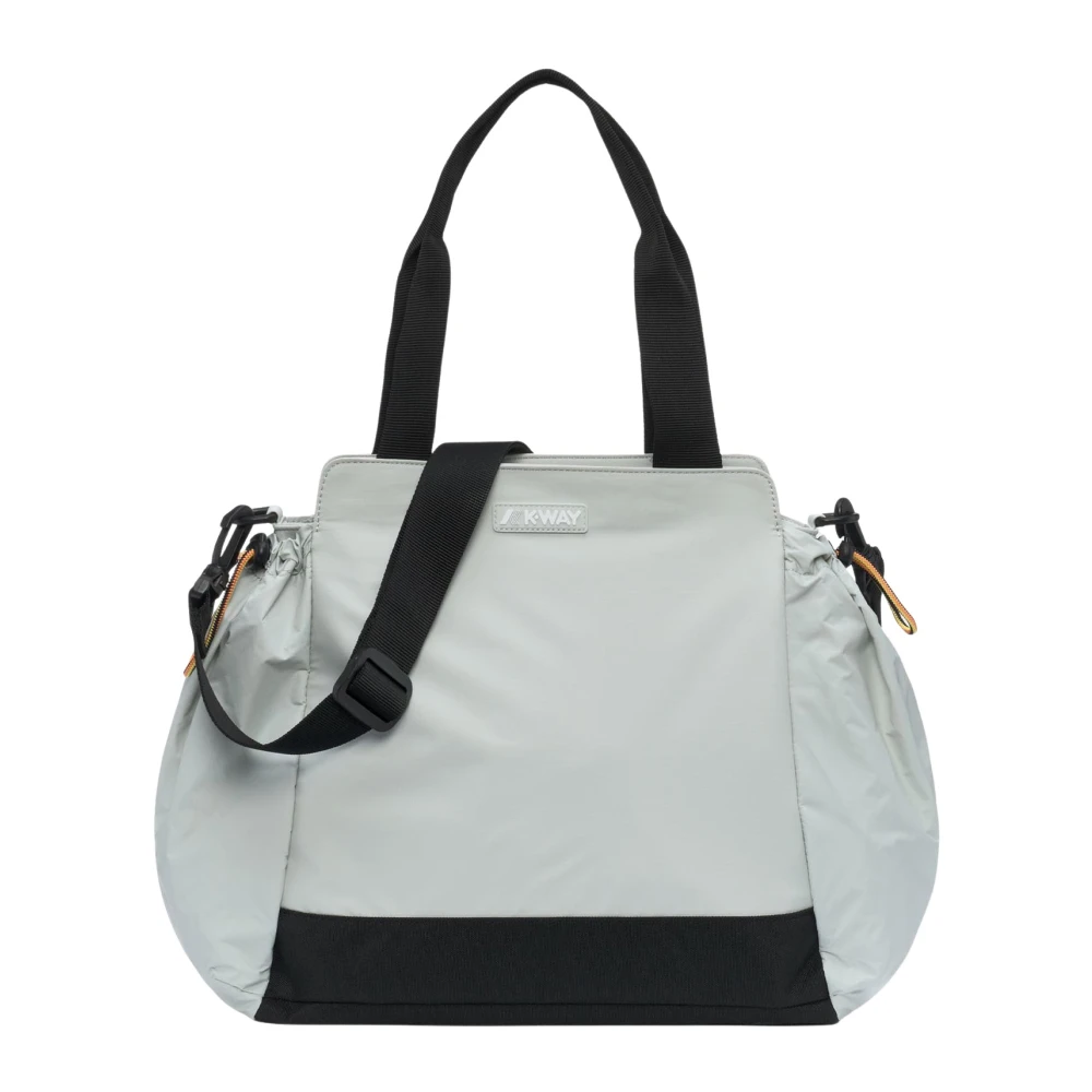K-Way Vrouw Beige Tassen Dames, One Size, Polyester, Aisy Shopping Bag