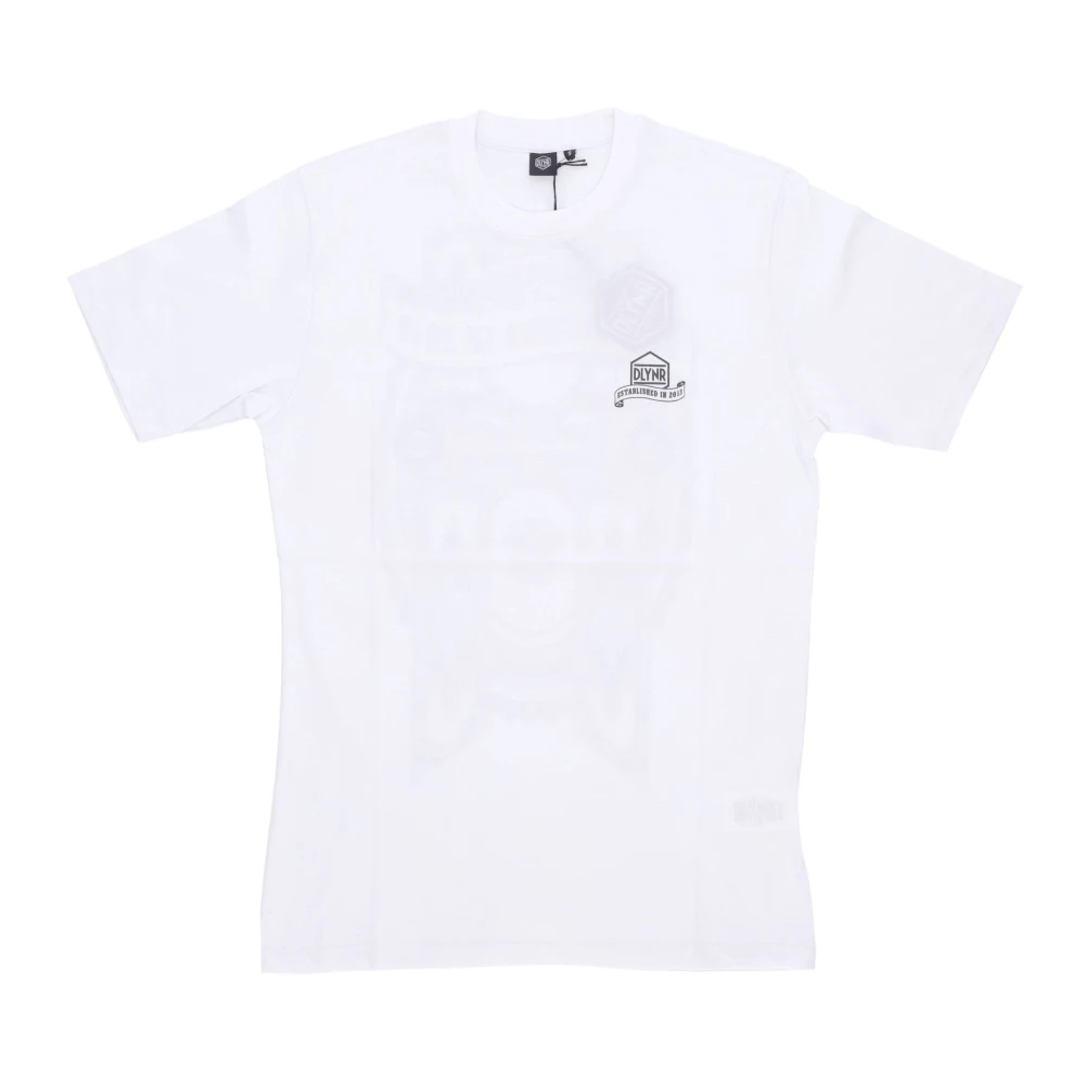 Dolly Noire Witte Crew Neck T-shirt Zachte pasvorm White Heren