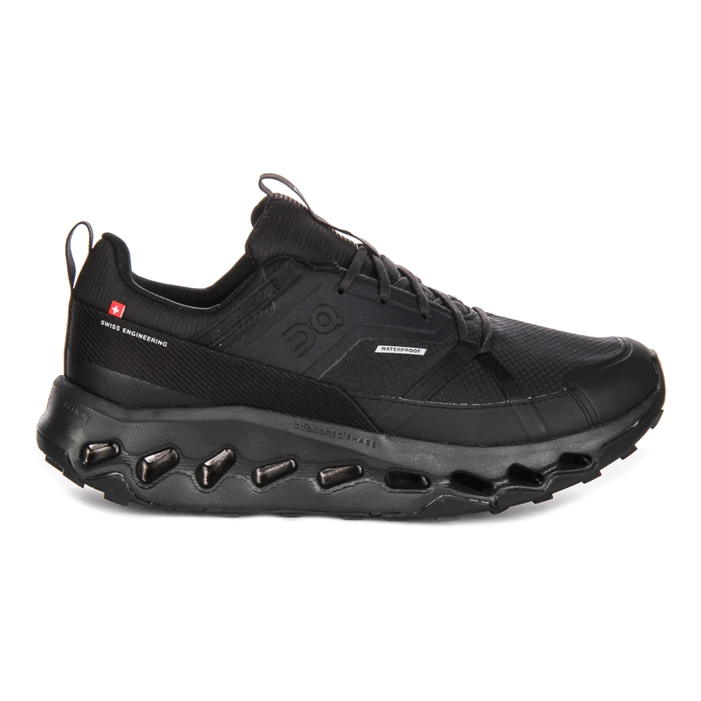 On Running Men's Black Cloudhorizon Wp Mesh Trainers - Running Shoes - 10 Uk - Sport