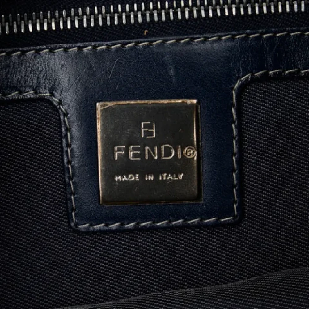 Fendi Vintage Pre-owned Canvas totes Blue Dames