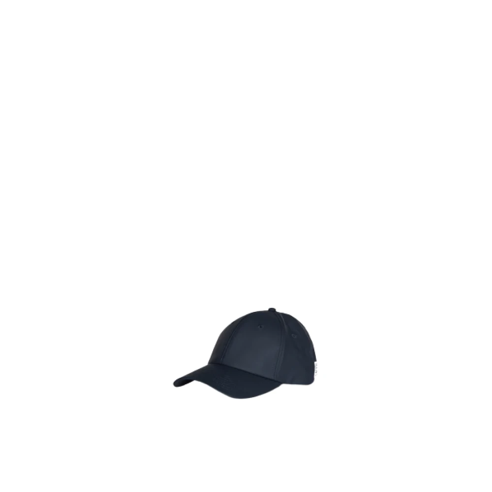 Rains Unisex Blue Hats & Caps, One Size, Baseball Cap With Curved Brim