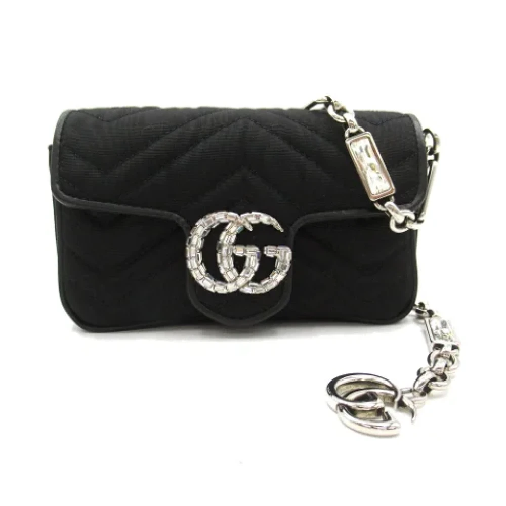Gucci Vintage Pre-owned Nylon gucci-bags Black Dames