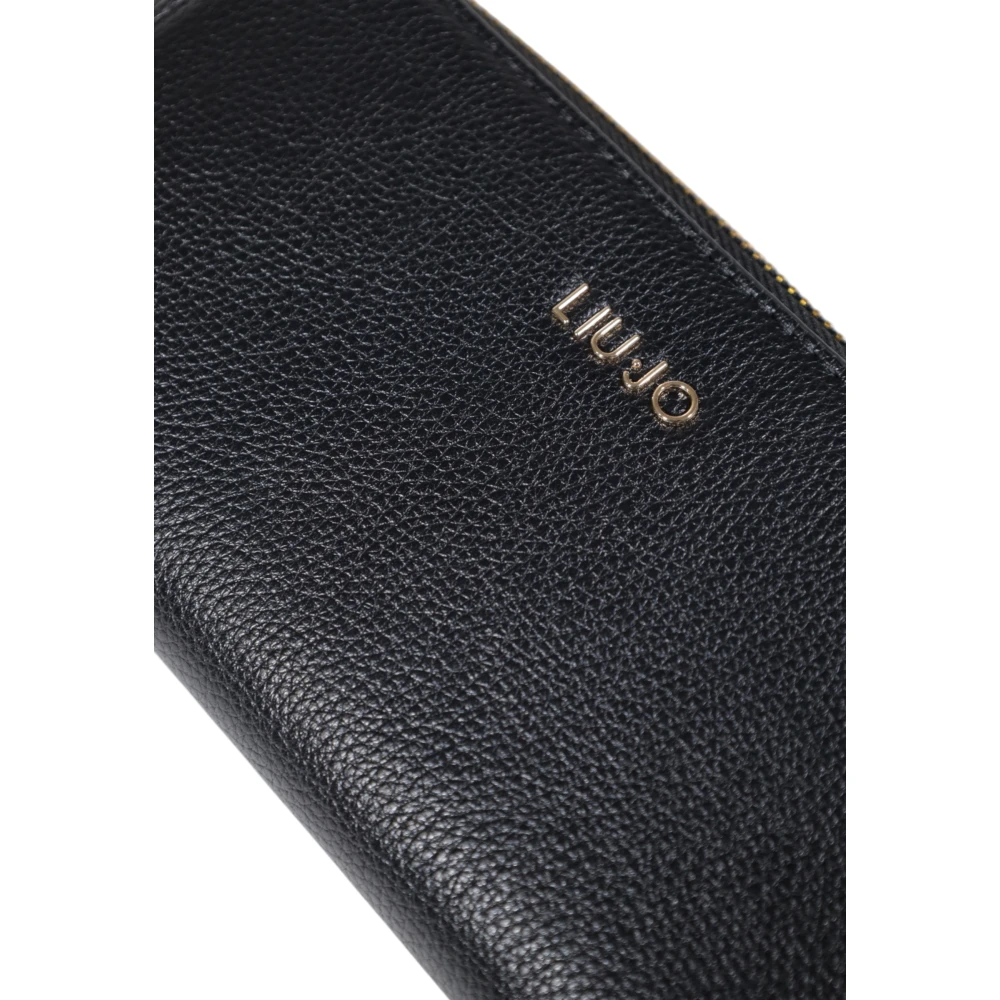 Liu Jo Stijlvolle Damesportemonnee Lente Zomer Collectie Black Dames