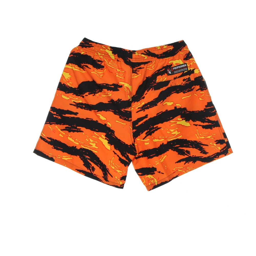 Propaganda Tijger Camo Zwembroek Oranje Orange Heren