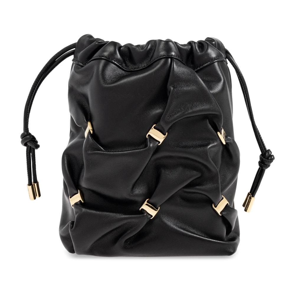 Salvatore Ferragamo Emmer schoudertas Black Dames
