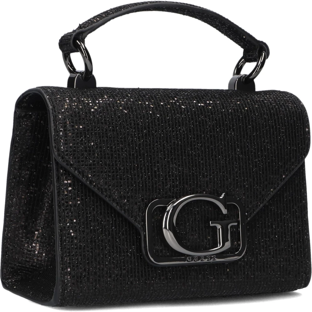 Guess Zalina Schoudertas Glamour Zwart Black Dames