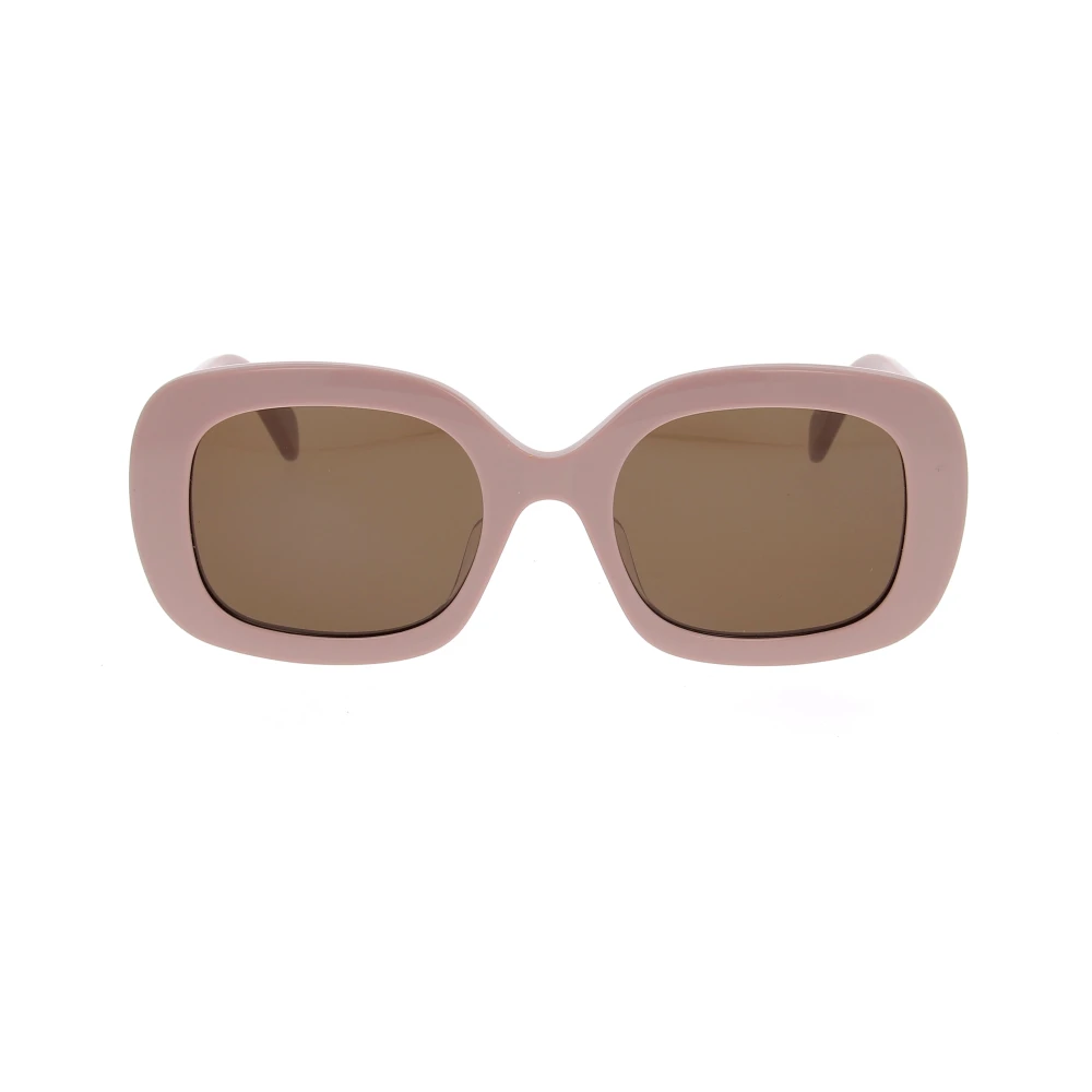 Celine Stiliga Glasögon med 53mm Linsbredd Pink, Dam