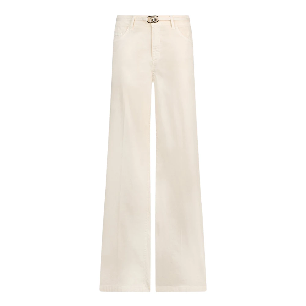Liu Jo Mujer Beige Pantalones, Talla: W24