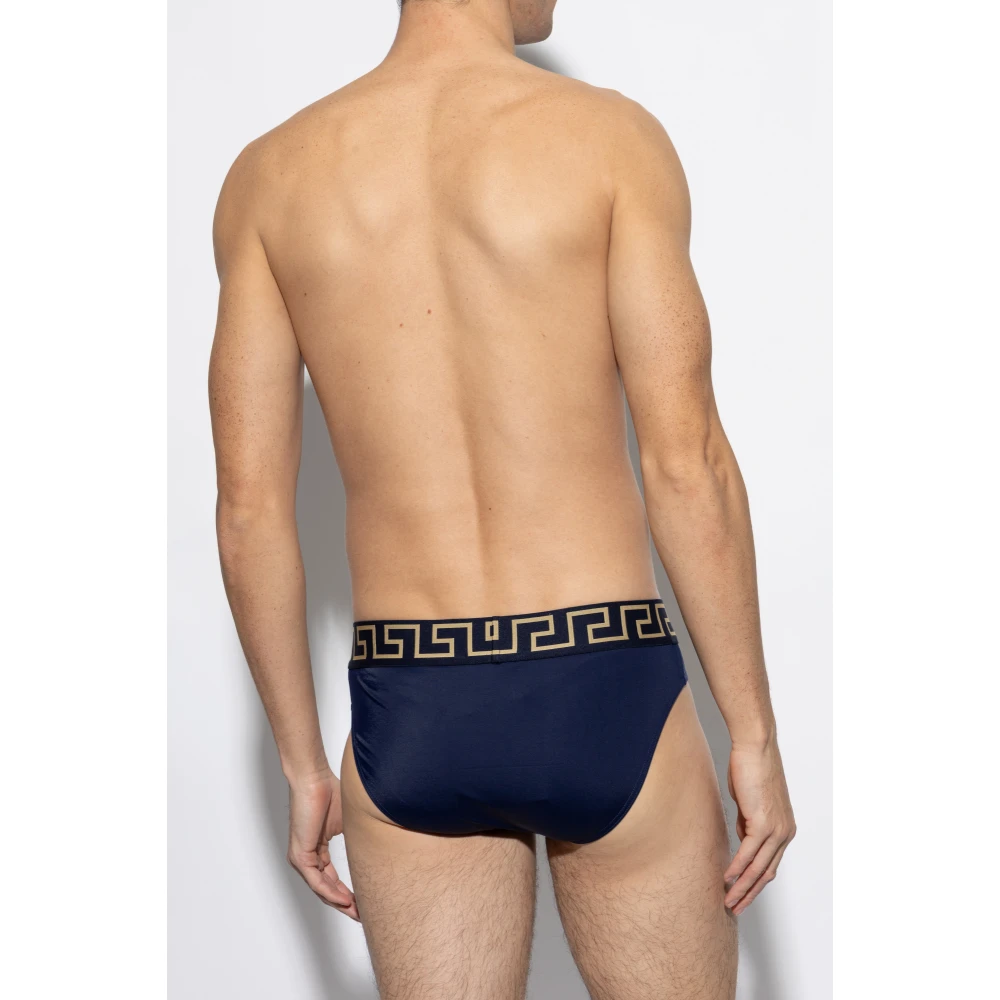 Versace Zwembroek Blue Heren