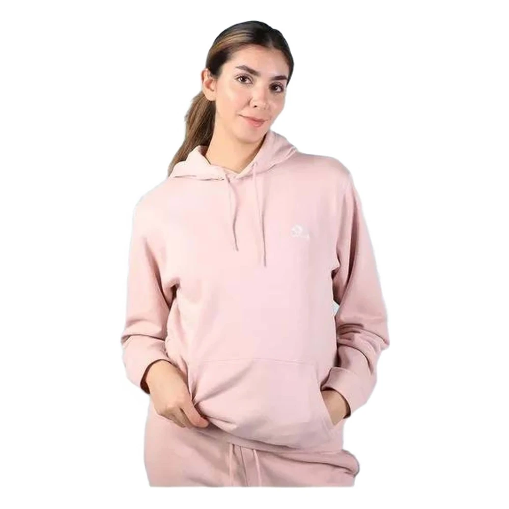 Converse Stjärn Chevron Hoodie Pink, Dam