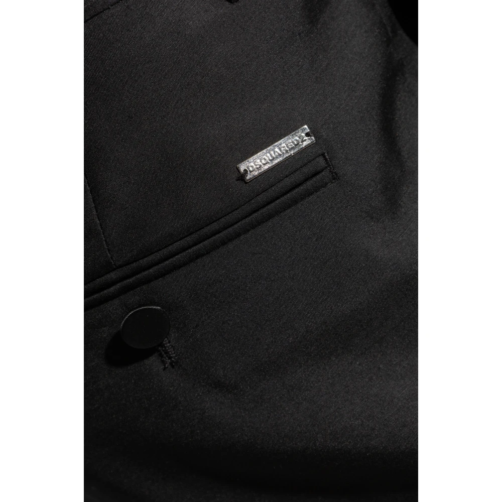 Dsquared2 Broek met logo Black Heren