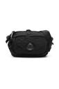 sac-banane-en-nylon-noir-avec-panneau-en-mesh