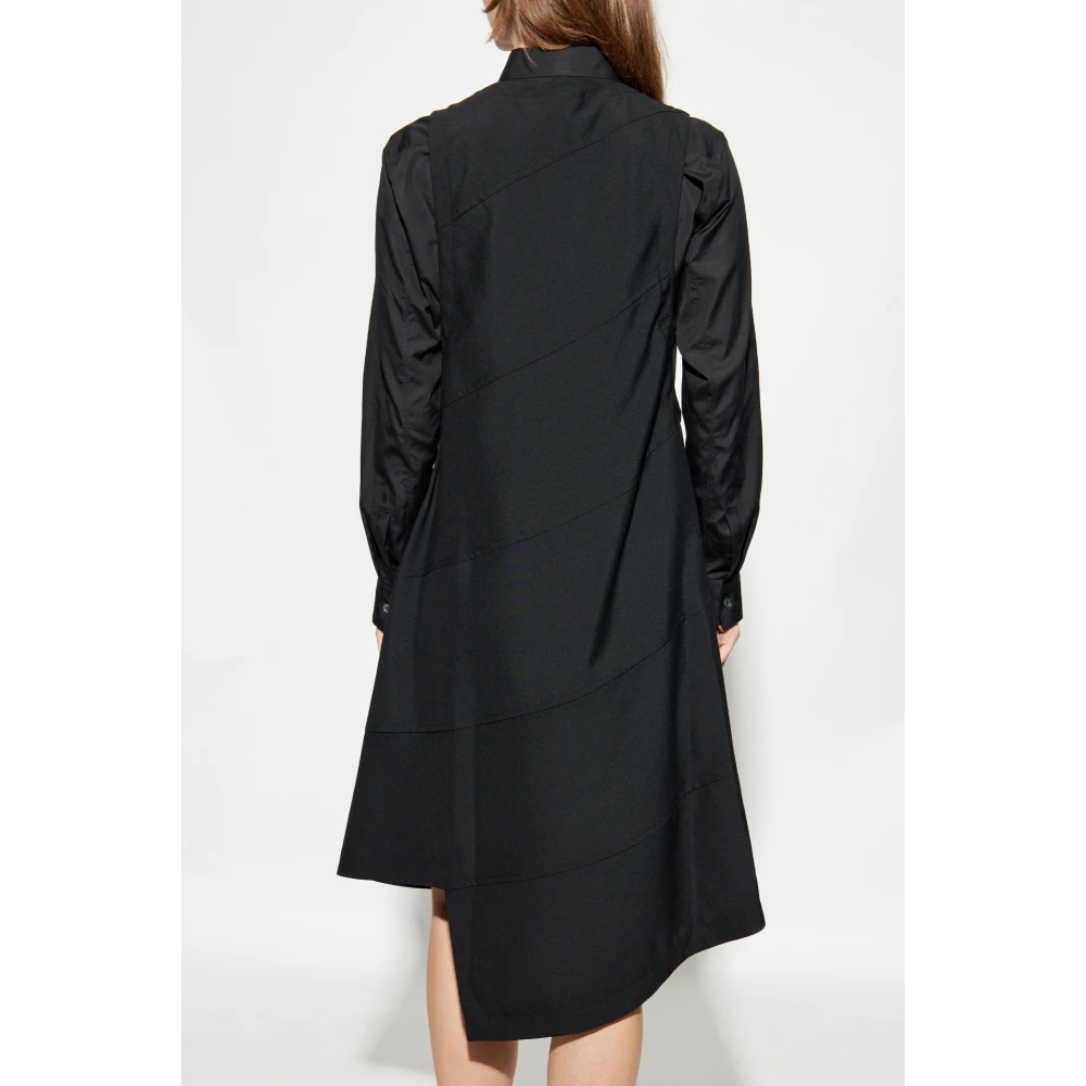 Comme des Garçons Wollen jurk Black Dames