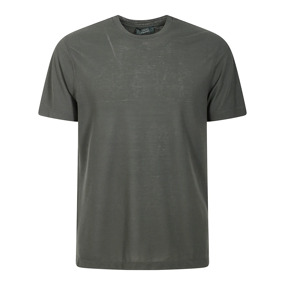 Zanone - Tops > T-Shirts - Green - Zanone - Modalova