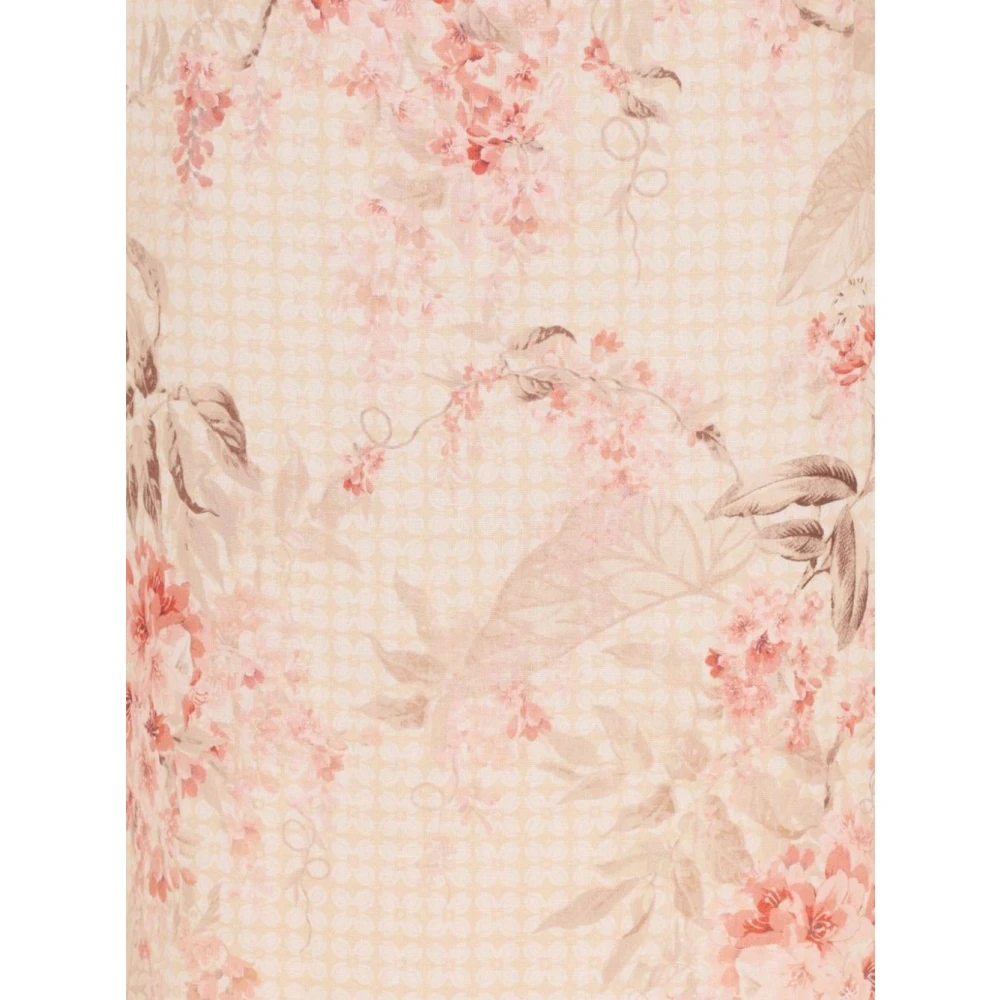 Zimmermann Grafische Print Hoge Taille Rok Multicolor Dames