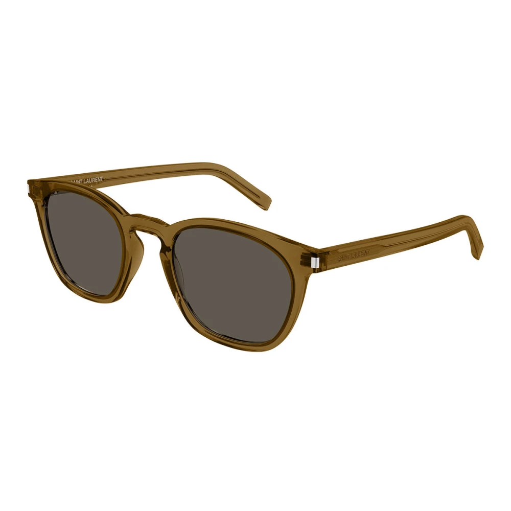 Saint Laurent Unisex Brown Sunglasses, 49 Mm, Sl 28 Sunglasses