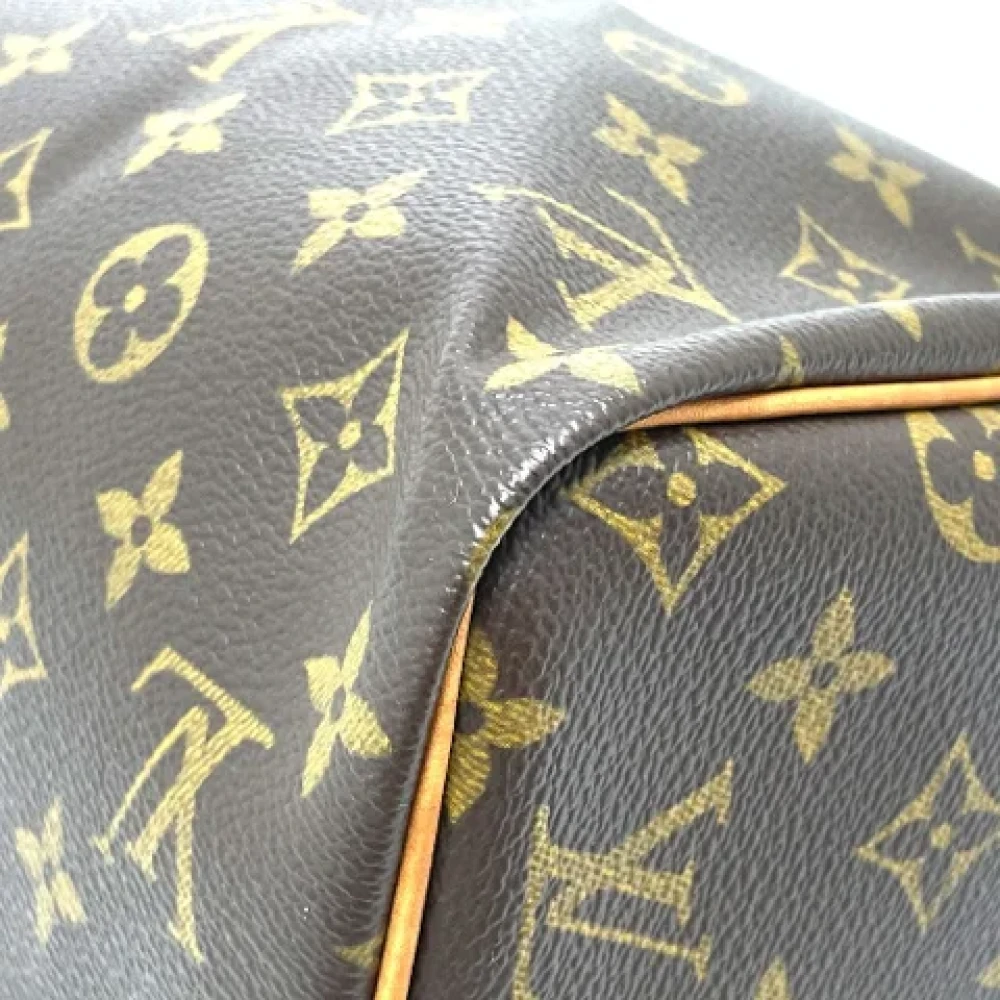 Louis Vuitton Vintage Pre-owned Cotton louis-vuitton-bags Brown Dames