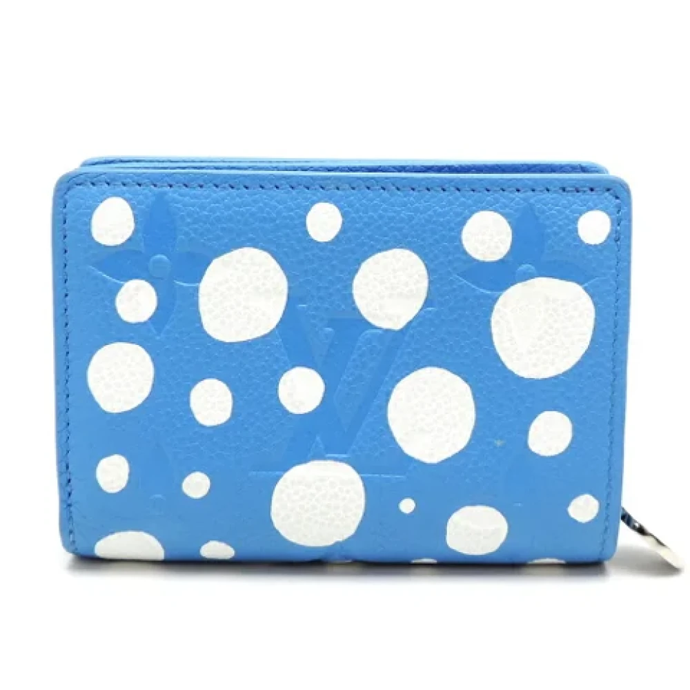 Louis Vuitton Vintage Pre-owned Canvas wallets Blue Dames