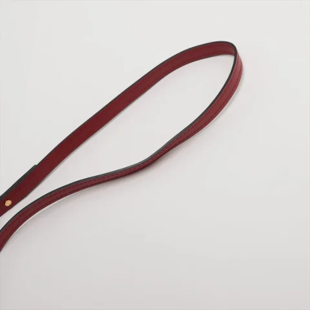 Loewe Pre-owned Leather shoulder-bags Red Dames
