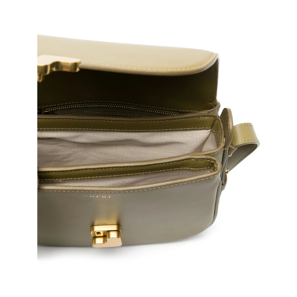 Soeur Olijfgroene Schoudertas met Partition Green Dames