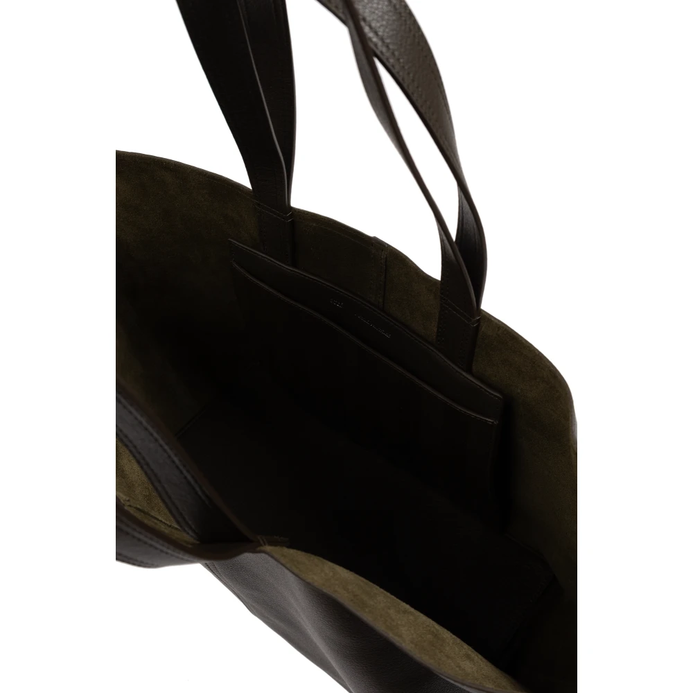 Ami Paris Tas type Shopper Brown Unisex