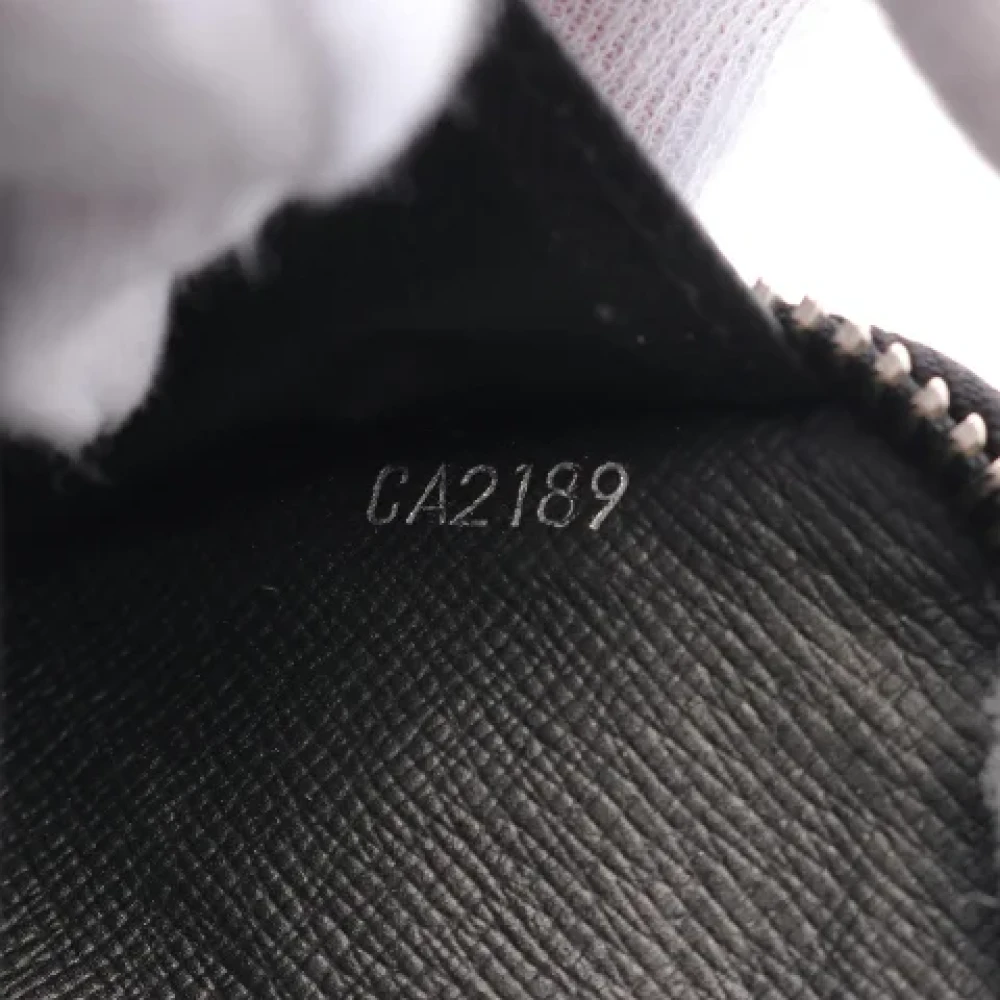 Louis Vuitton Vintage Pre-owned Canvas wallets Black Heren