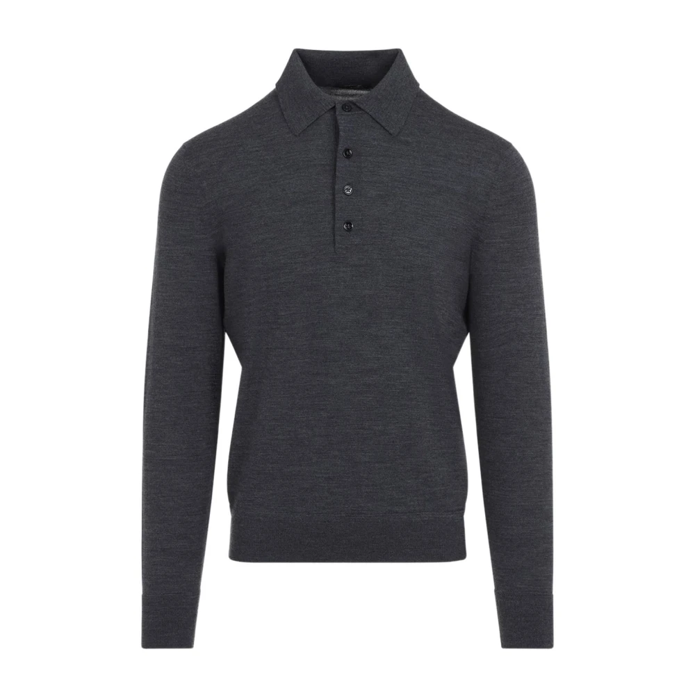 Tom Ford Grijze T-shirts en Polos Gray Heren