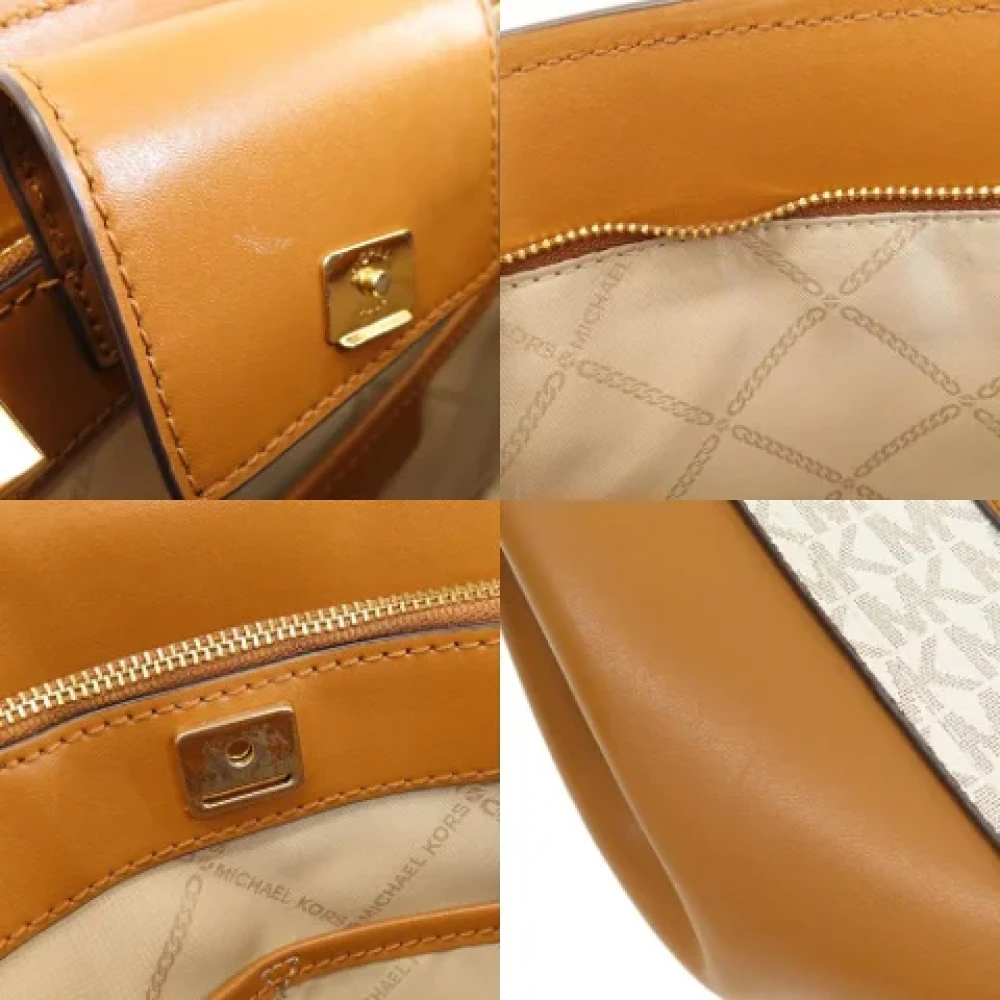 Michael Kors Pre-owned Plastic handbags Brown Dames