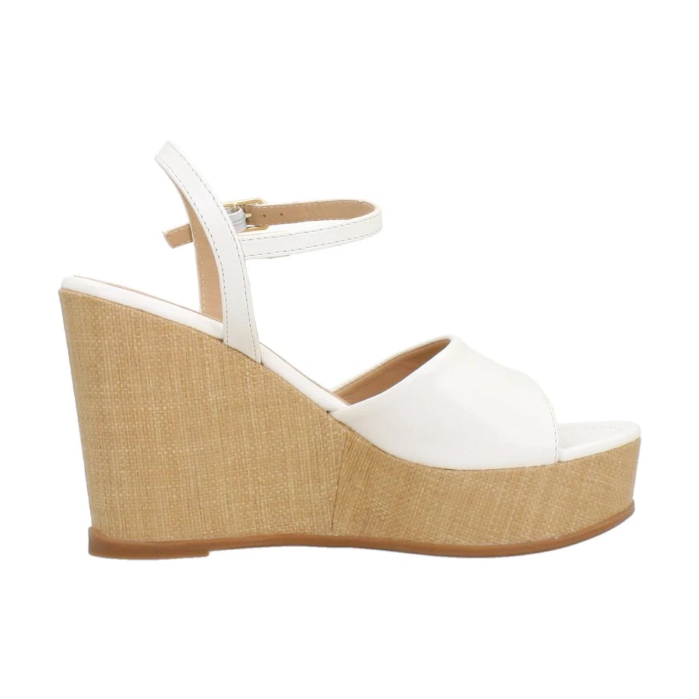 Unisa Wedges White Dames