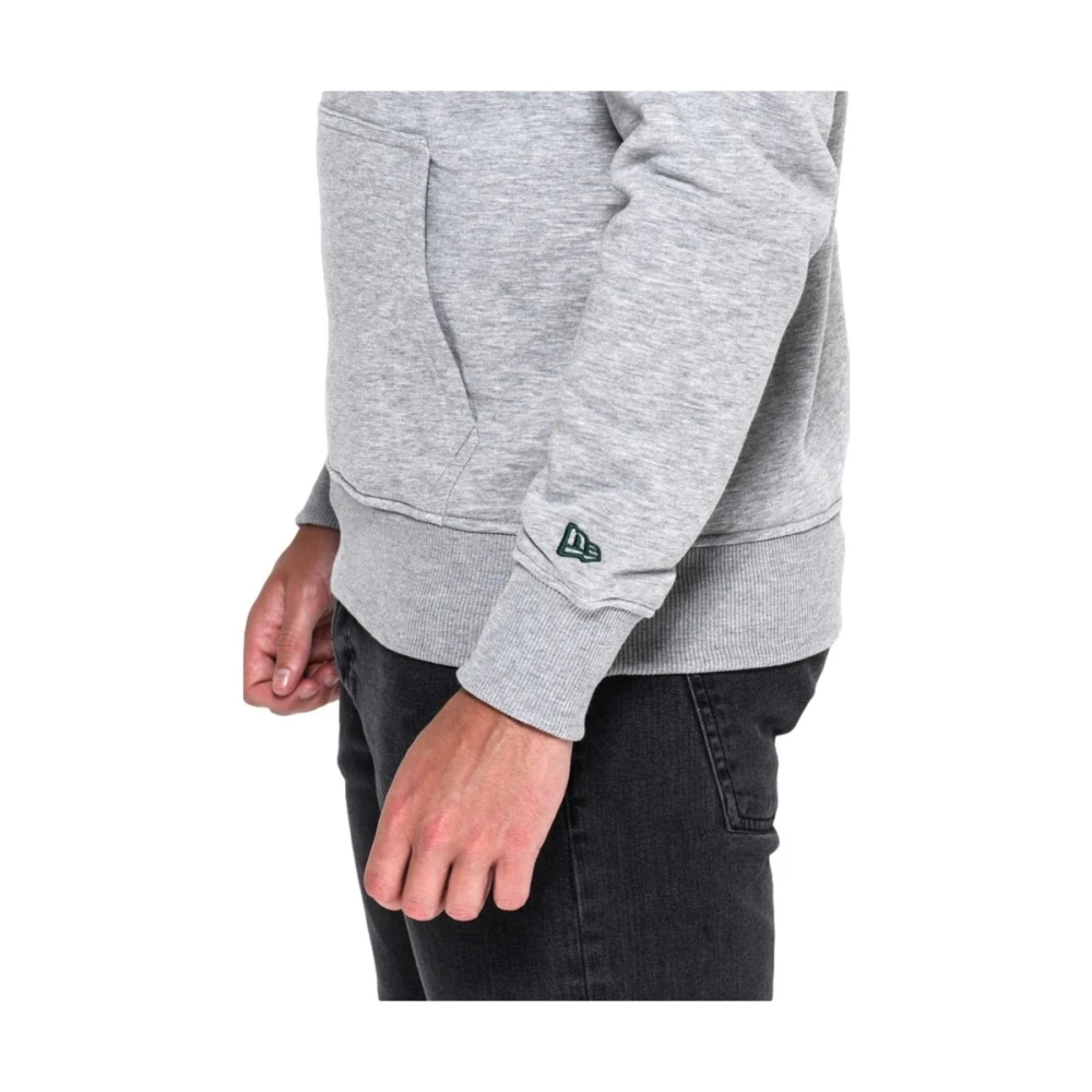 new era Packers Team Logo Hoodie Gray Heren