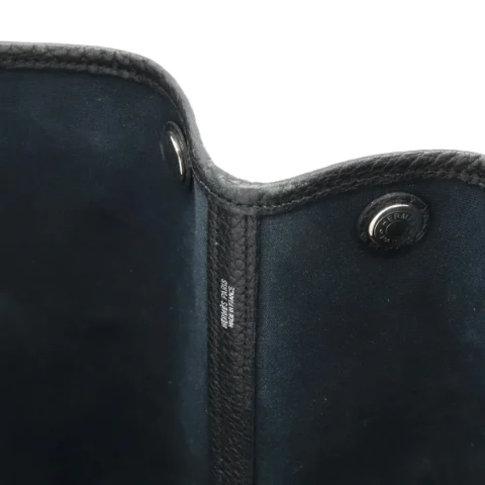 Hermès Vintage Pre-owned Canvas totes Black Dames