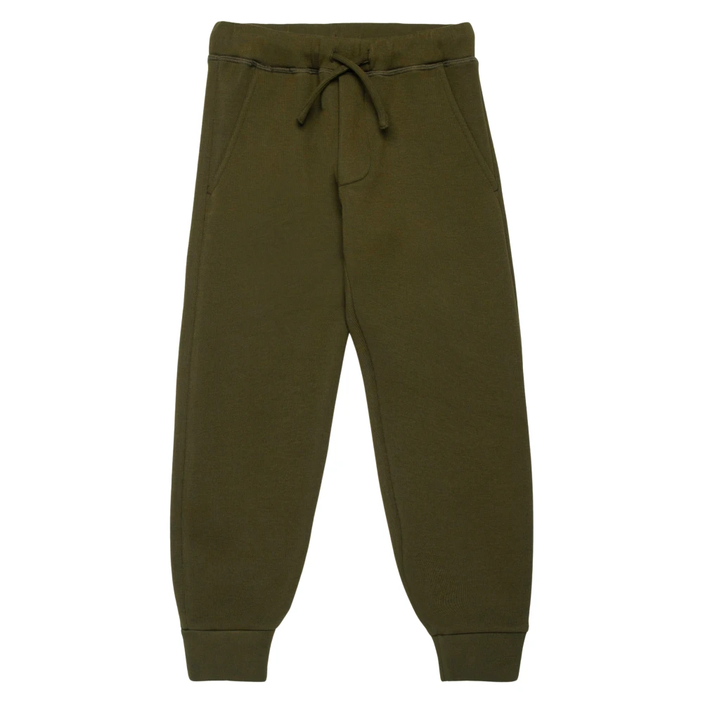 Dsquared2 Boys Green Sweatpants, 8 Y, Branded Joggers