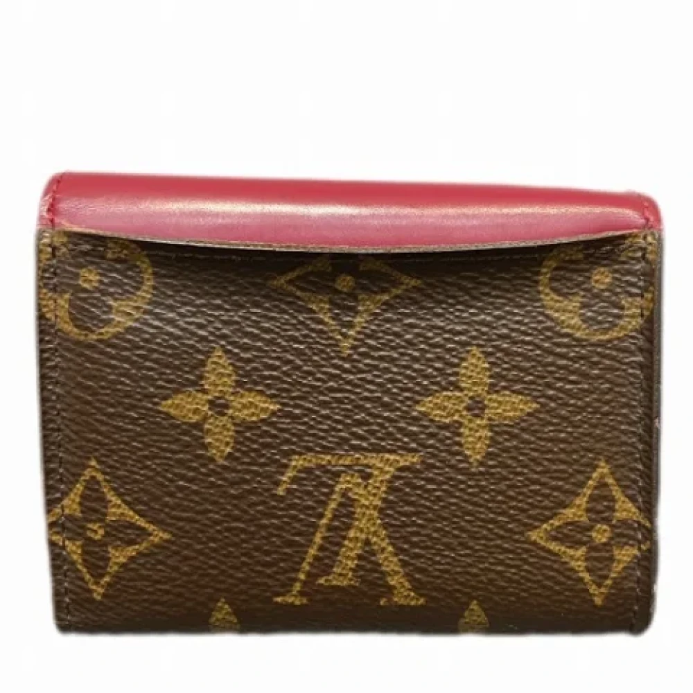 Louis Vuitton Vintage Pre-owned Leather wallets Brown Dames