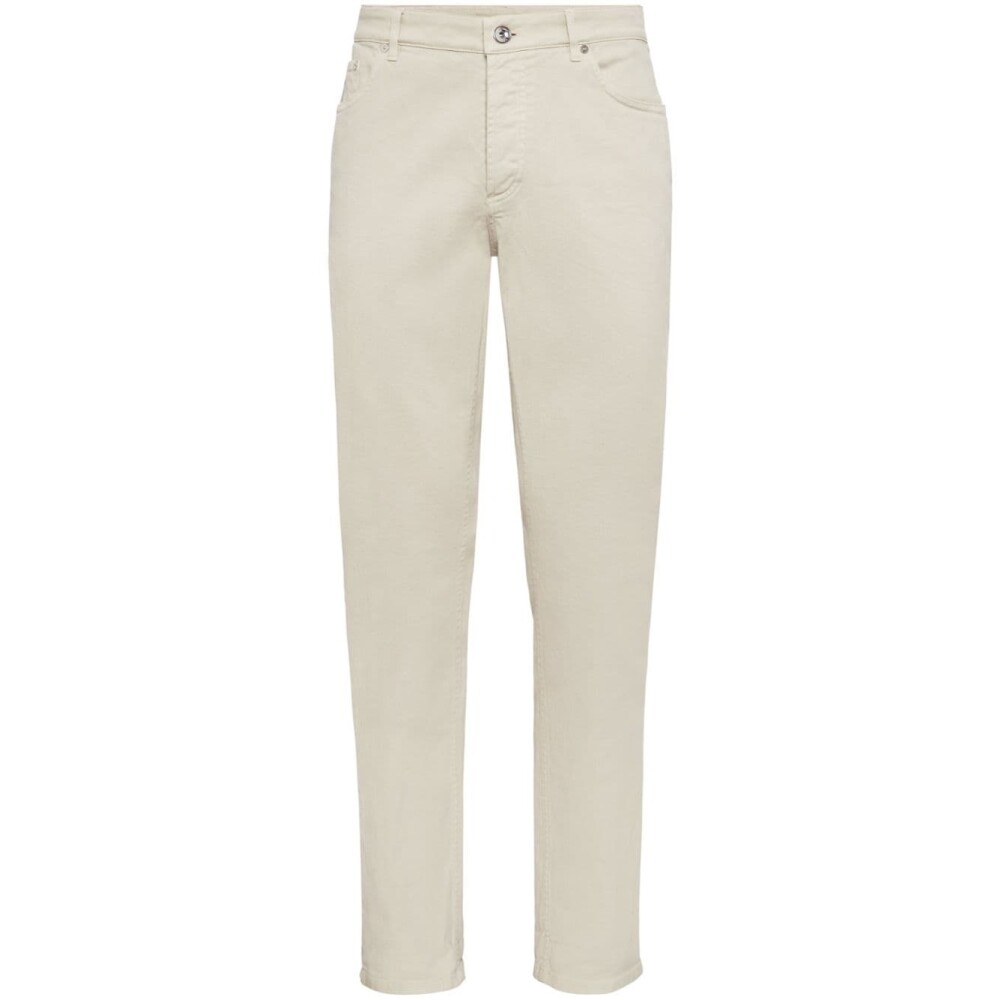 BRUNELLO CUCINELLI ベージュチノパン Brunello Cucinelli Chinos • Shop Chinos from Brunello