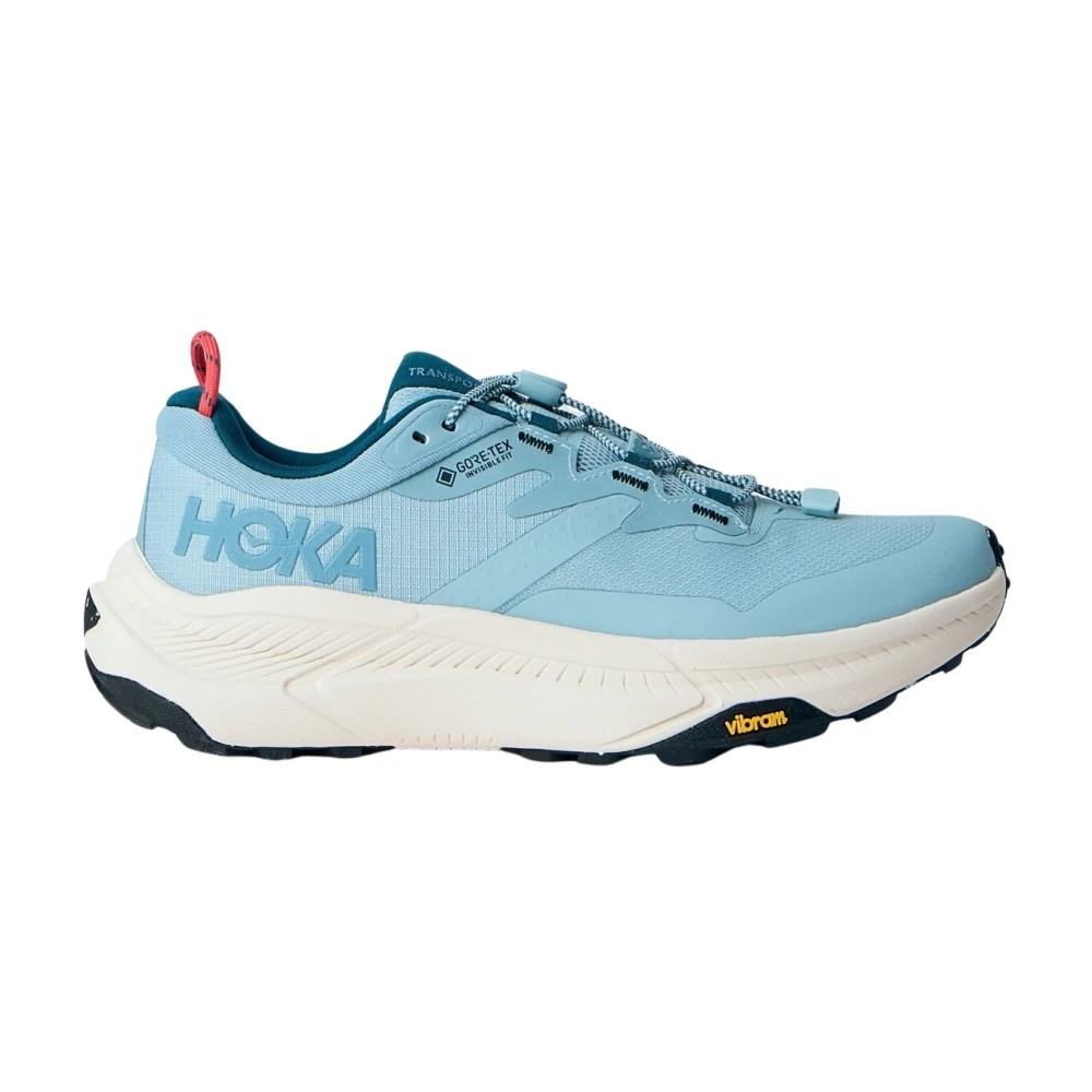 Hoka One One Blue Running Shoes, Male, 7 Uk, Transport Gtx